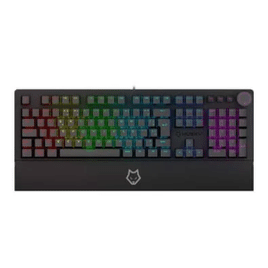 Teclado Mecânico Gamer Husky Anchorage Full Size RGB Switch Gateron EF Red ABNT2 Preto - HTG200PTVR