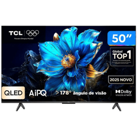 Smart TV TCL 50" 4K UHD QLED Google TV