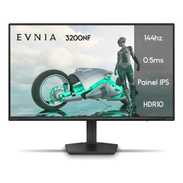 Monitor Gamer Phillips 24 Evnia Ips 144hz 0.5ms Wide Fullhd Preto 127220v