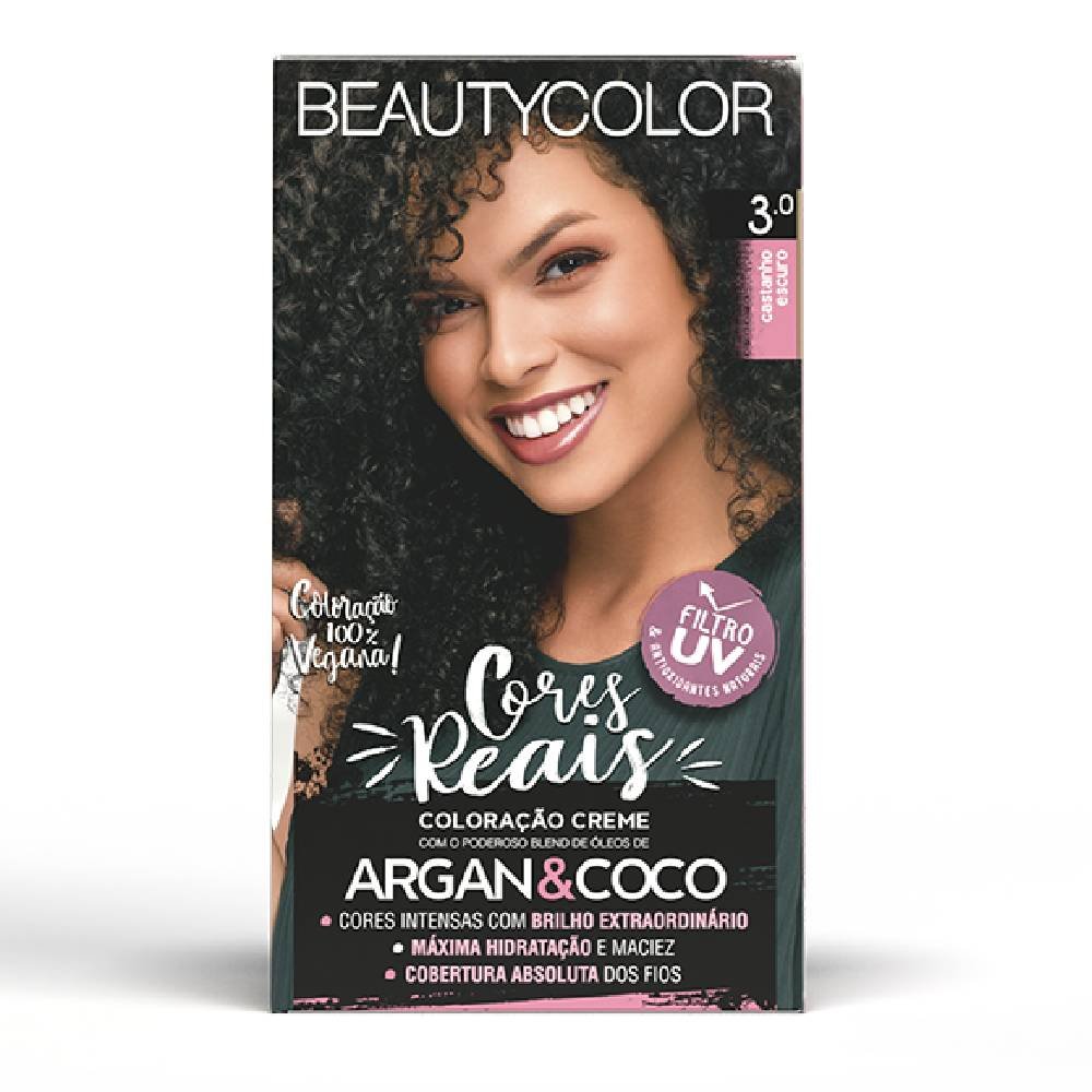 Coloração Kit BEAUTYCOLOR - 3.0 Castanho Escuro