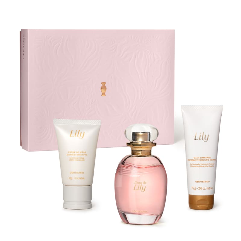 O Boticário Lily Kit Presente(4 Itens)