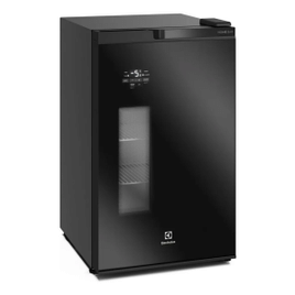 Cervejeira Home Bar Electrolux Frost Free 100L Porta de Vidro Preta (EB100