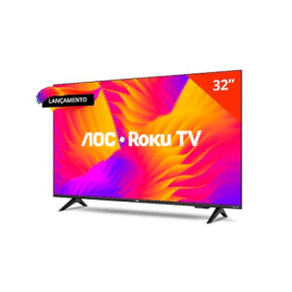 Smart TV 32' AOC Wi-Fi HD Quad Core Dolby