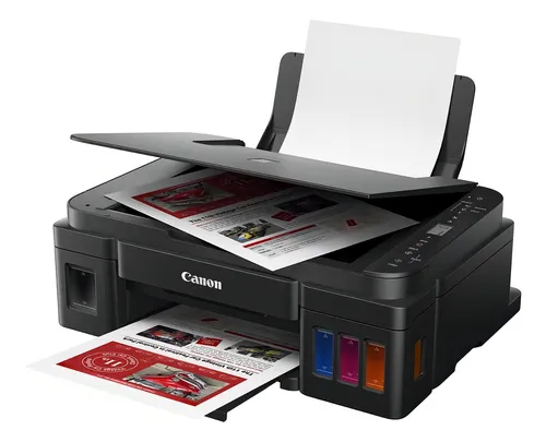 Impressora Multifuncional Cor Canon Pixma G3110 Preto 127/220v
