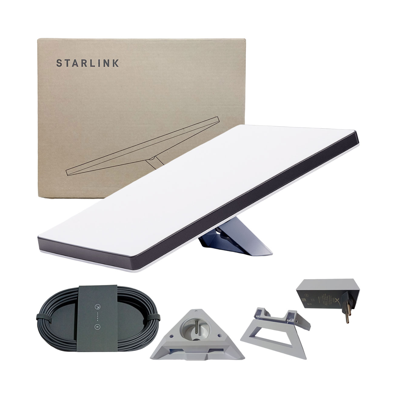 Kit De Internet Via Satelite Starlink Mini Branco