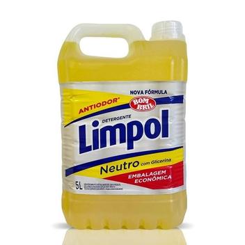 Detergente Líquido Limpol Neutro Galão 5 Litros Econômico - Limpol (Bombril)
