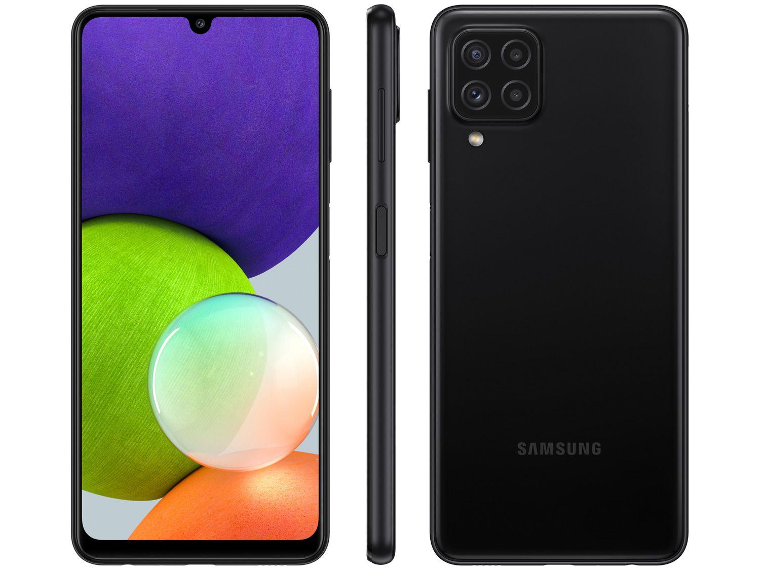 Smartphone Samsung Galaxy A07 128gb, 4gb, Câm. 50mp, Tela 6.7"- Preto