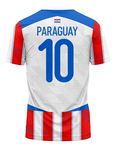 Camisa Futebol Paraguai Masculina Adulto E Juvenil