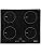 Cooktop de Indução 4 Zonas Preto 220V - SUGGAR - FG0422VC