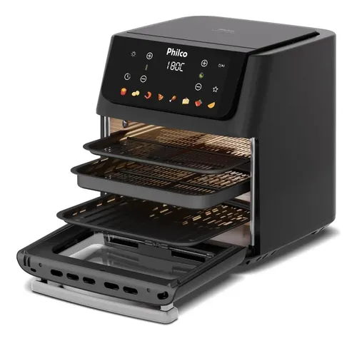 Fritadeira Air Fryer Philco 16 Litros Paf16c Preto 127v
