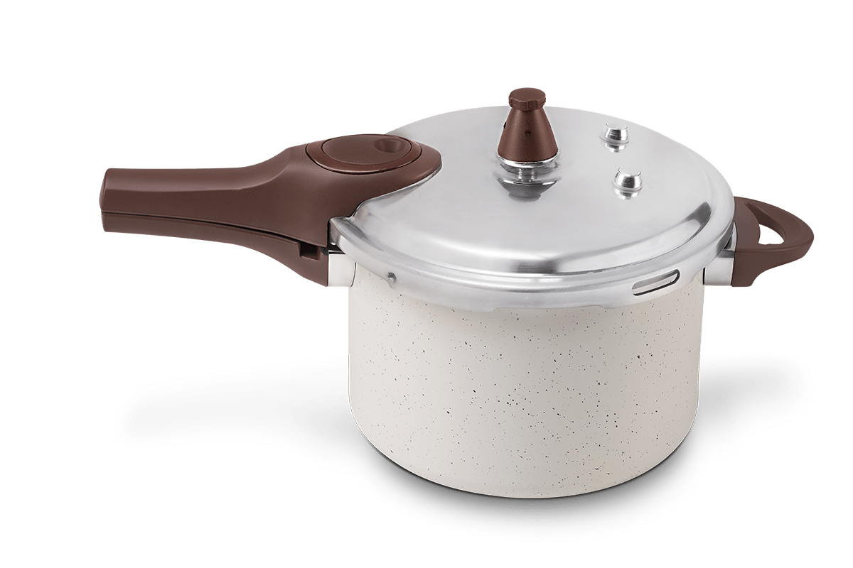 Panela De Pressão Brinox Pressure 4,2l Ø20 X 14,5 Cm Vanilla Baunilha