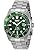 Invicta Relógio masculino de quartzo Pro Diver com pulseira de aço inoxidável prata 22 (modelo: 30020) Prata 43 m