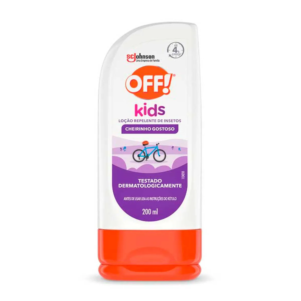 Off! Kids Loção Repelente De Insetos E Mosquitos, 200ml