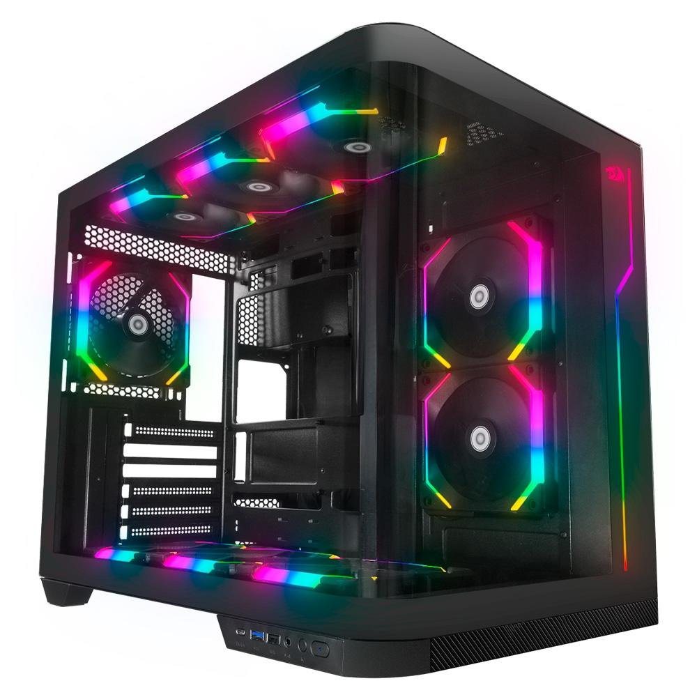 Gabinete Redragon Wideload Pro CA-604B-PRO