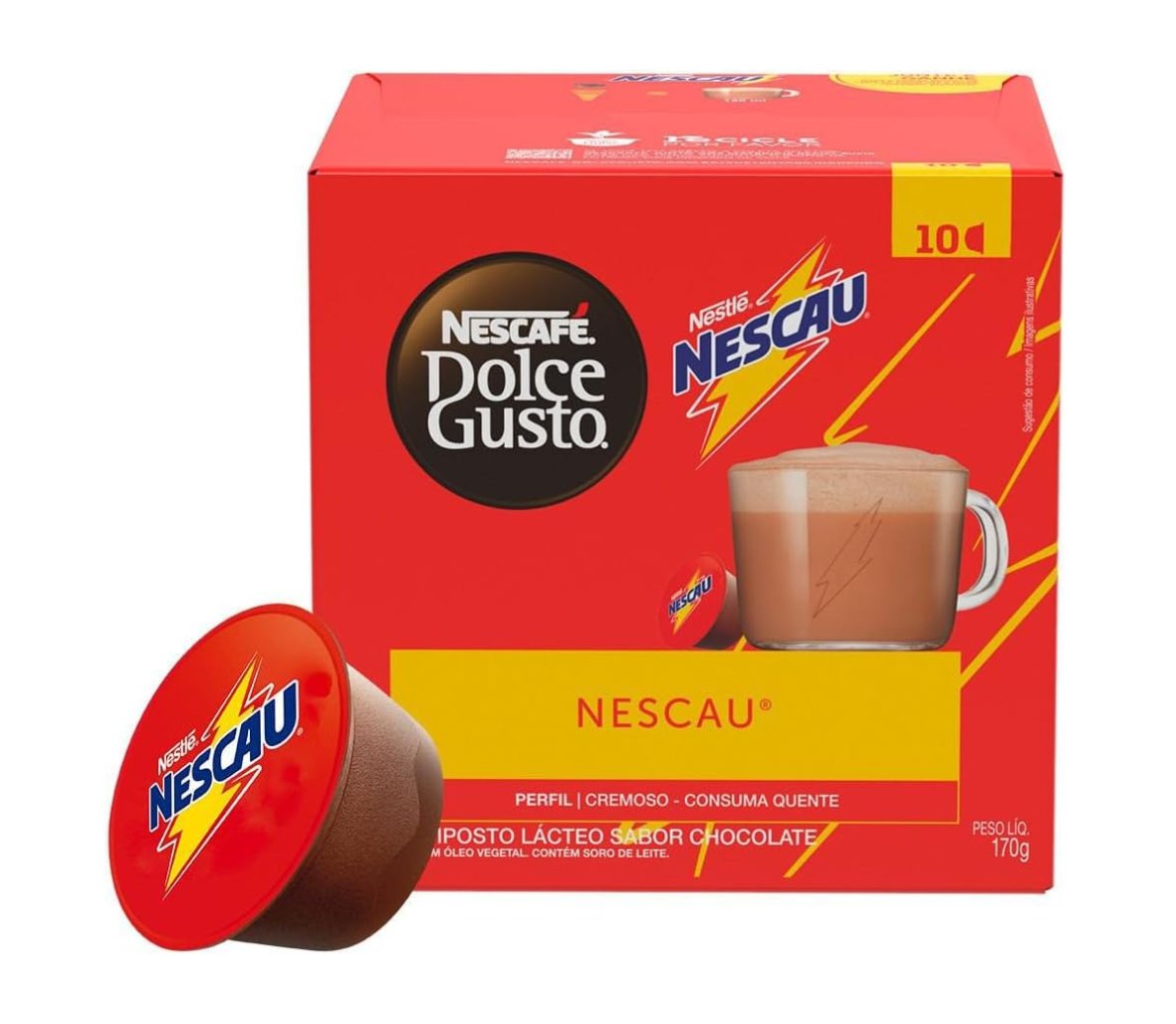 NESCAFEDLCGST Nescau 10Cap 3x170g N1 BR