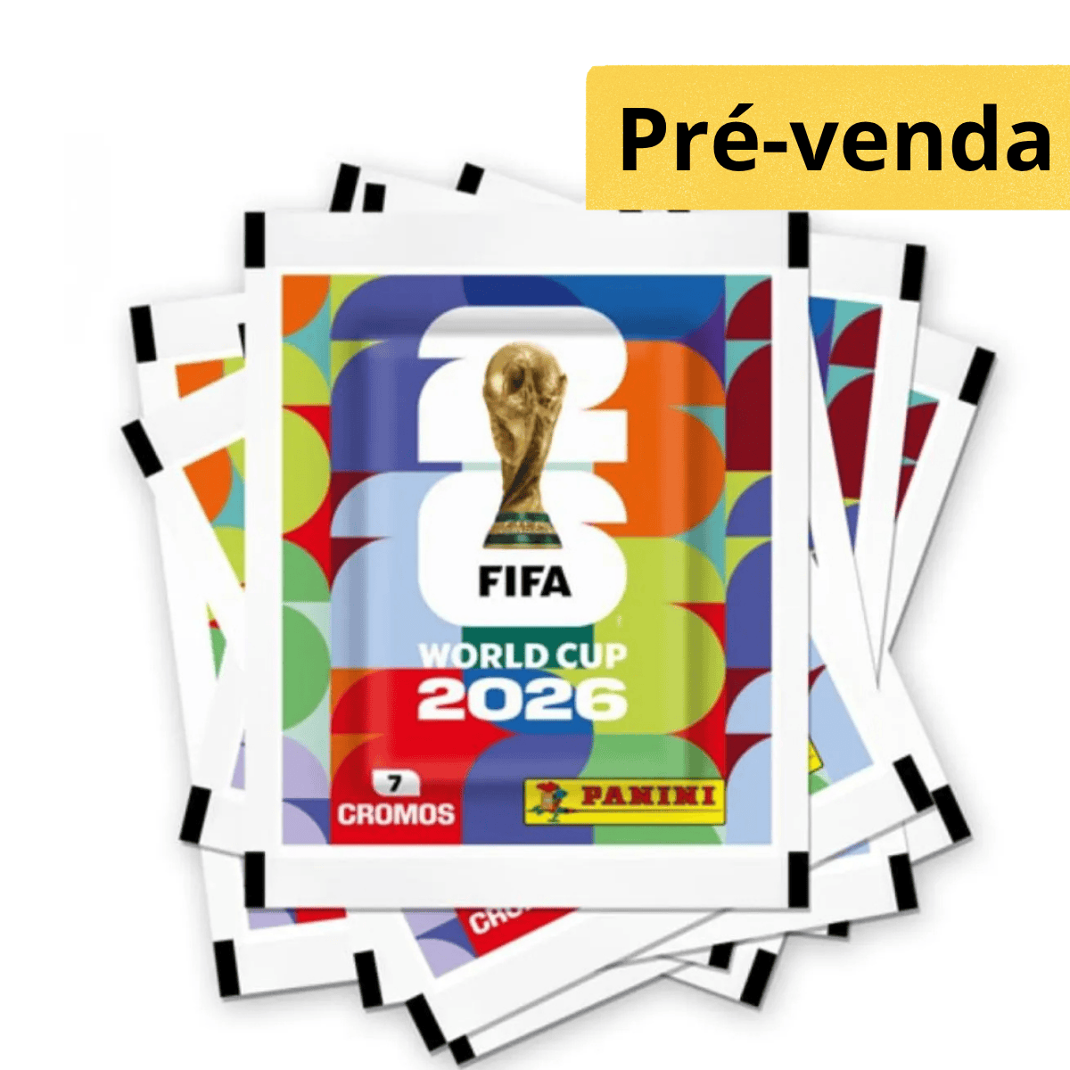 Kit 700 Figurinha Do Álbum Copa Do Mundo 2026 - 100 Envelopes