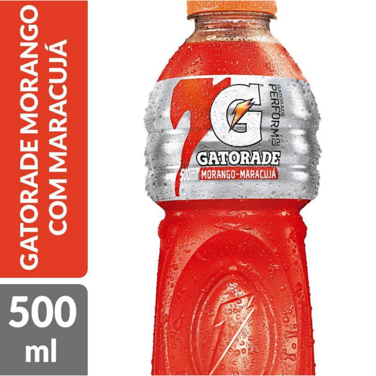 Isotônico Gatorade Morango com Maracujá Garrafa 500ml