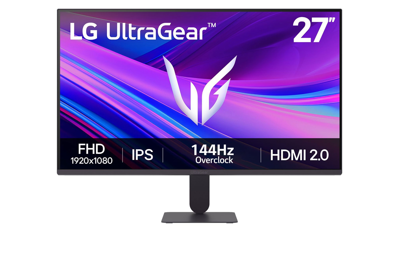 Monitor LG UltraGear 27G411A-B 27",FHD, 144Hz, 1ms (MBR), NVIDIA G-SYNC, AMD FreeSync, HDR10