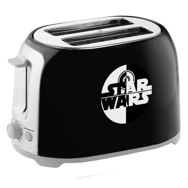 Torradeira Mallory Star Wars com 6 Níveis de Tostagem – 127V