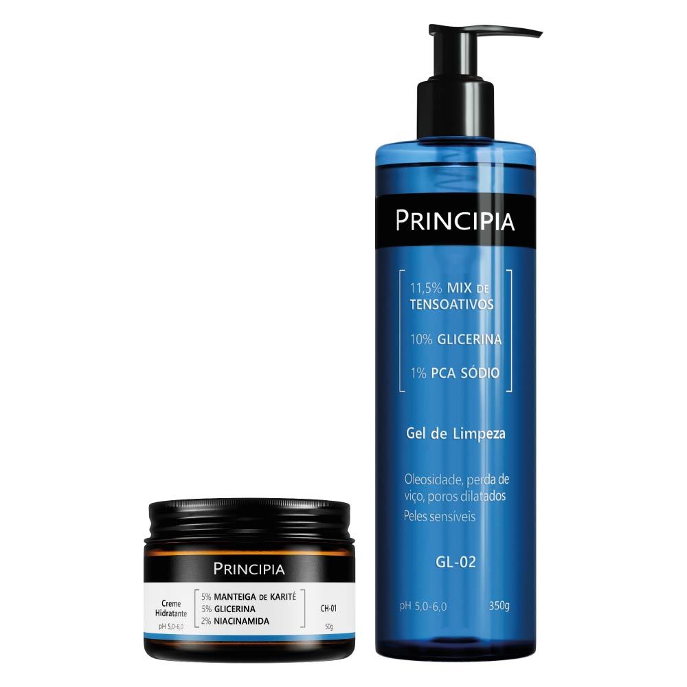Principia Kit Niacinamida Com Hidratante Diário Todo Tipo De Pele Dia/noite