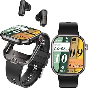 Relógio Digital Smartwatch GotWire? Pro com Fone de Ouvido Bluetooth Para Android e iOS Preto