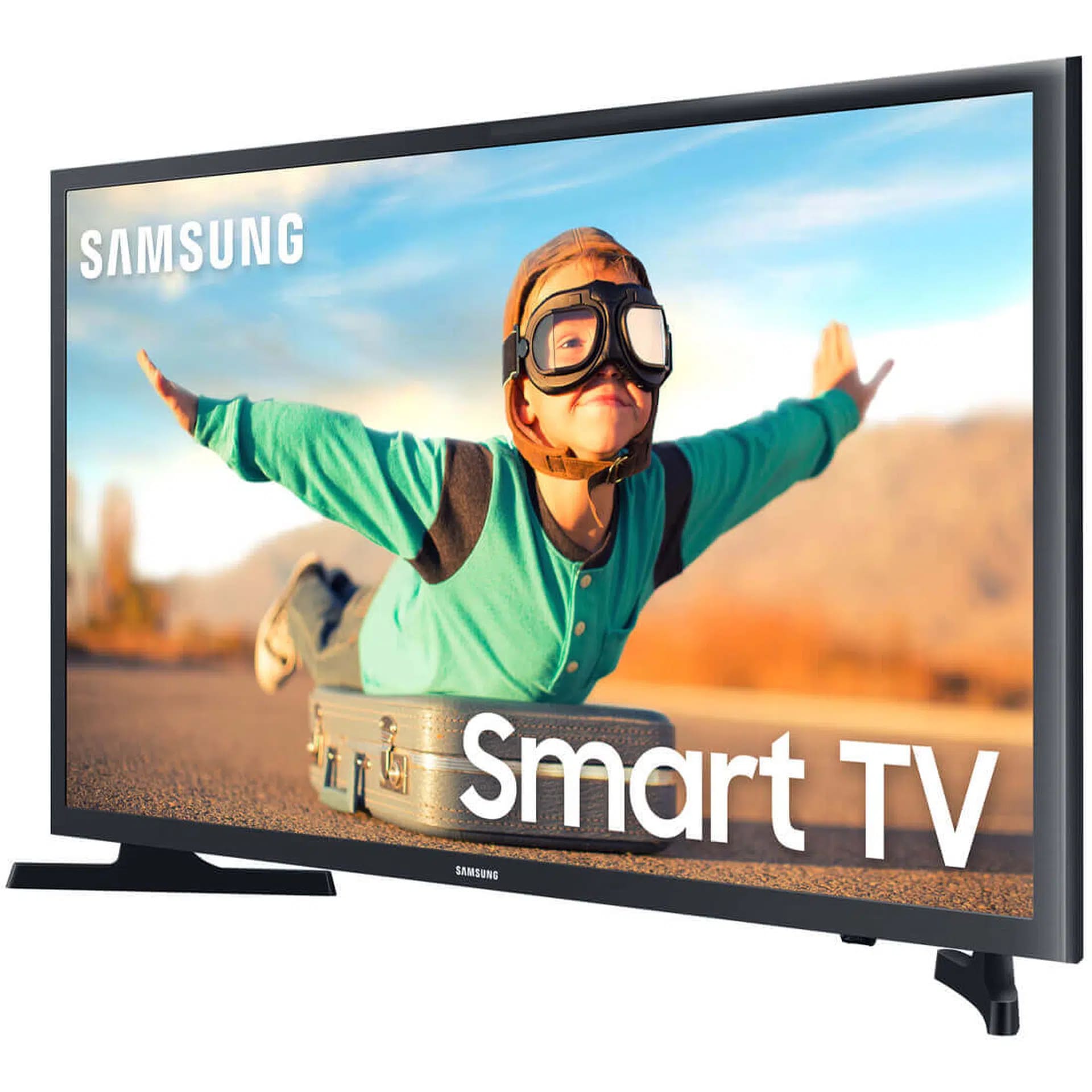 Smart Tv Samsung 32'' Hd Tizen Hdr Wi-fi Hdmi Monitor Bivolt Preta Preto