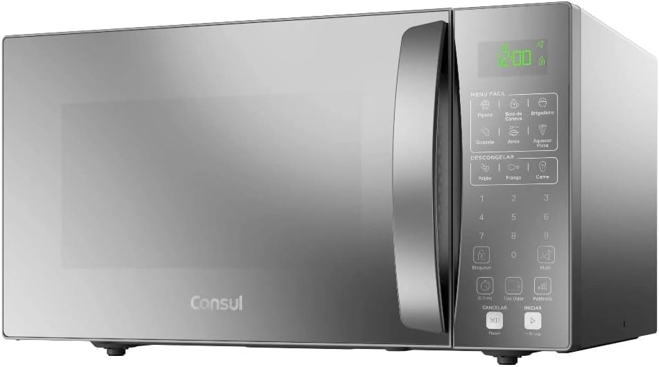 Micro-ondas 32 Litros Cms46ar Cinza Consul