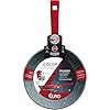 Euro Home - Frigideira de Alumínio com Antiaderente 20 cm, 1.4 L Color Stone Volcano - ALU8204-VO