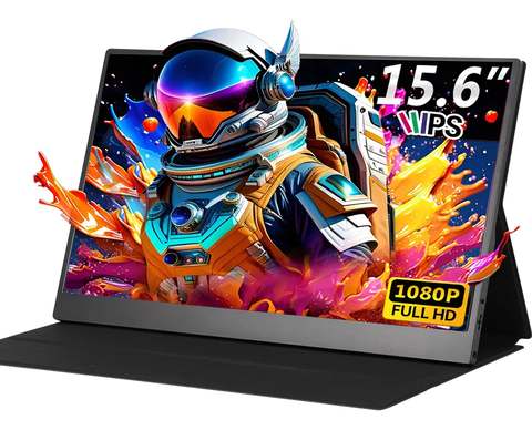 Monitor Gamer Portátil 15.6 1080p Fhd Ips Com Hdmi Usb