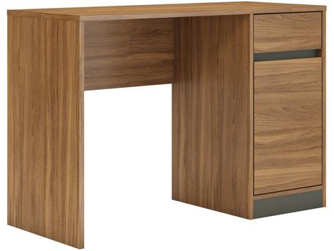 Escrivaninha Demóbile Office Morada com 1 Porta e 1 Gaveta