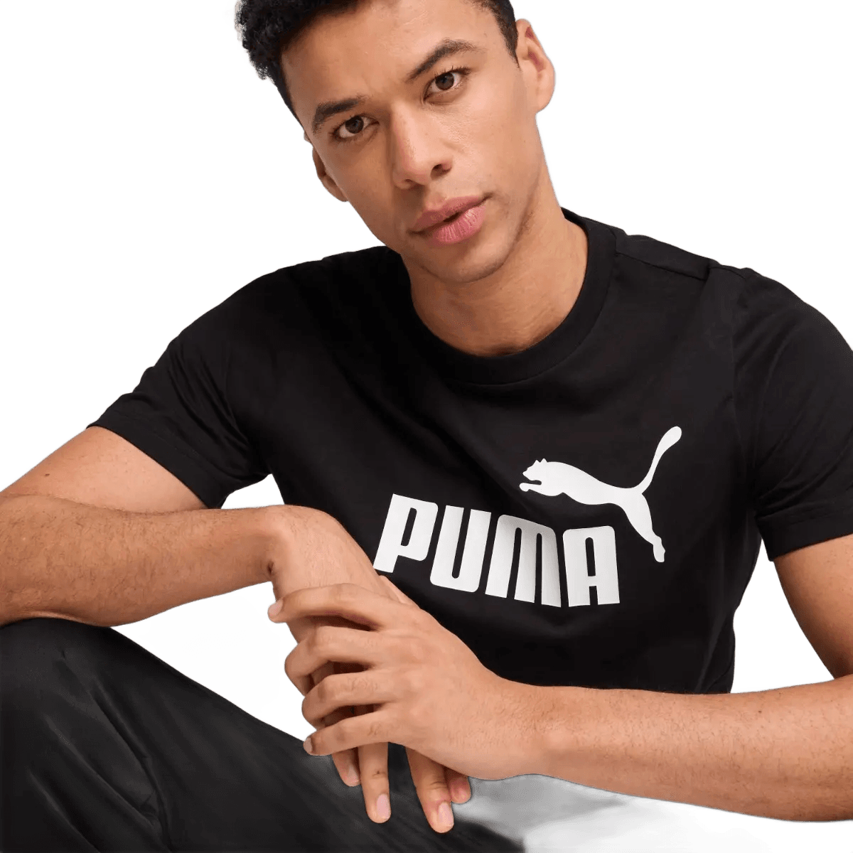 Camiseta Masculina Ess Logo Tee Puma