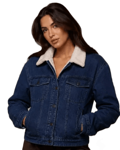 Jaqueta Feminina Teddy Jeans Pelinho E Sem Pelinho Casaco