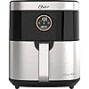 Fritadeira Oster Sem Óleo 2 em 1 Black, 4,8L, 220V, Inox/Preto, 1500W, OFRT660