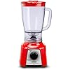 Liquidificador Arno Power Mix 700W LQ18, Vermelho, Jarra de 2,4L, 4 Lâminas AFIAMAX 18% Mais Afiadas, 3 Velocidades, Alta Durabilidade e Desempenho S