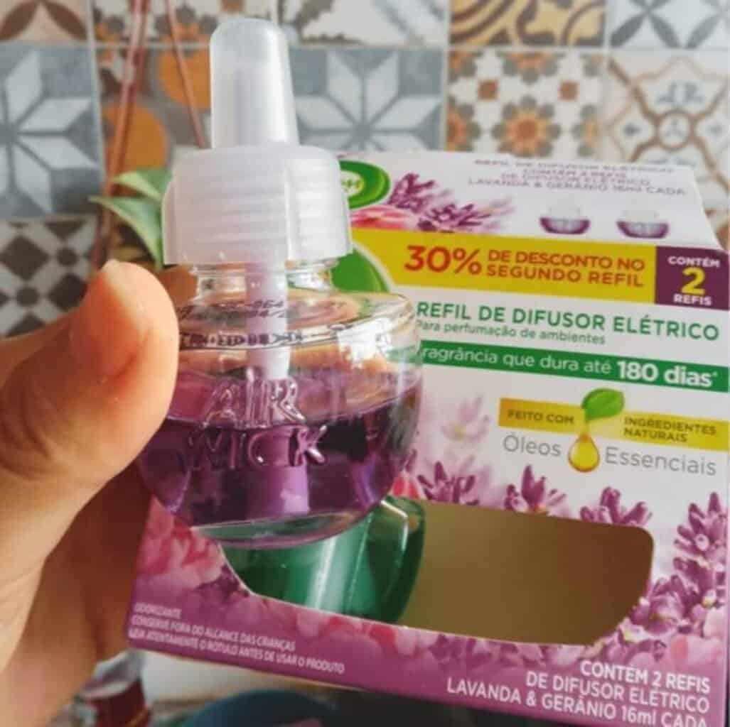 Bom Ar - Refil Difusor Elétrico Lavanda, Embalagem Promocional.
