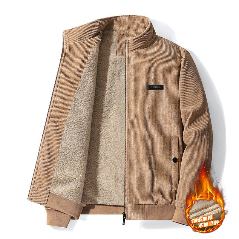 Homens casacos de inverno de veludo velo para baixo jaquetas casuais jaquetas nova moda masculina mais grosso quente par