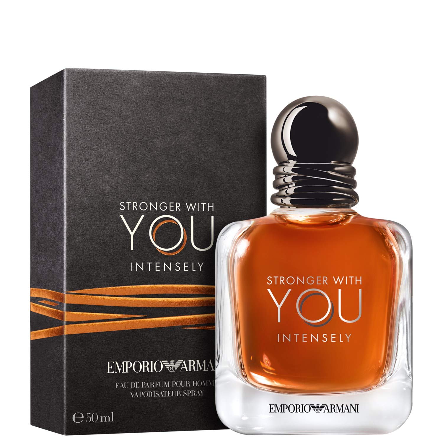 Armani Beauty Perfume Masculino Stronger With You Intensely Eau De Parfum 50ml