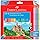 Ecolapis de cor, Faber-Castell, 120124+4P, Com + 4 pastel, estojo com 24 cores, Multicor