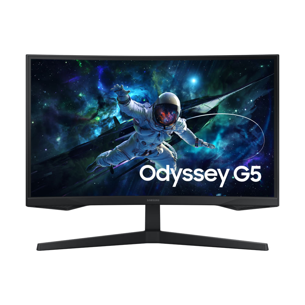 Monitor Gamer Samsung Odyssey G5, 27 , Qhd, 165hz Cor Preto