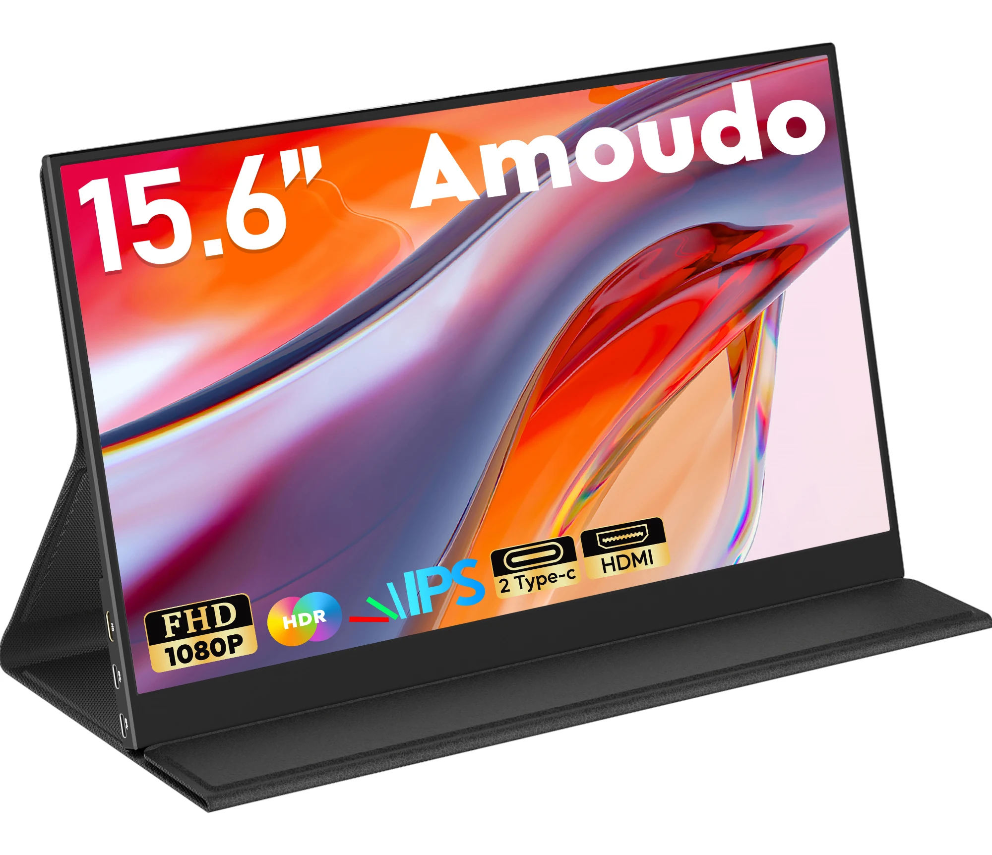 Monitor Portátil Amoudo 15,6" Full HD IPS 1920x1080