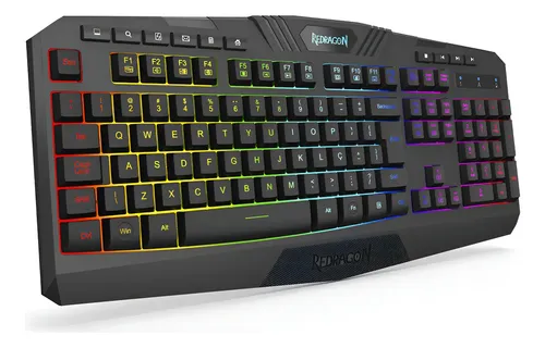 Teclado Redragon Harpe Wireless | MEMBRANA, GAMER, PRETO