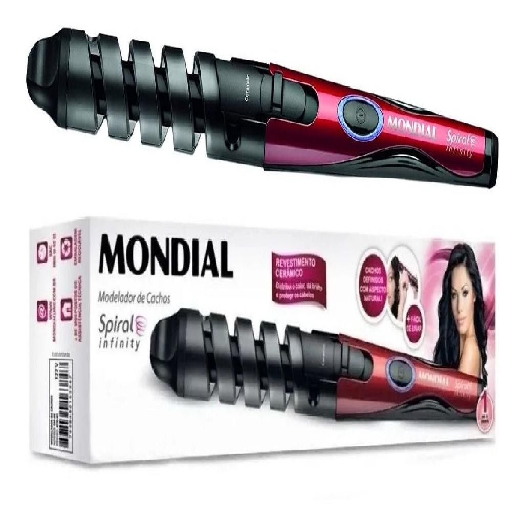 Modelador de Cachos Spiral Infinity, Mondial, 15W - EM-05