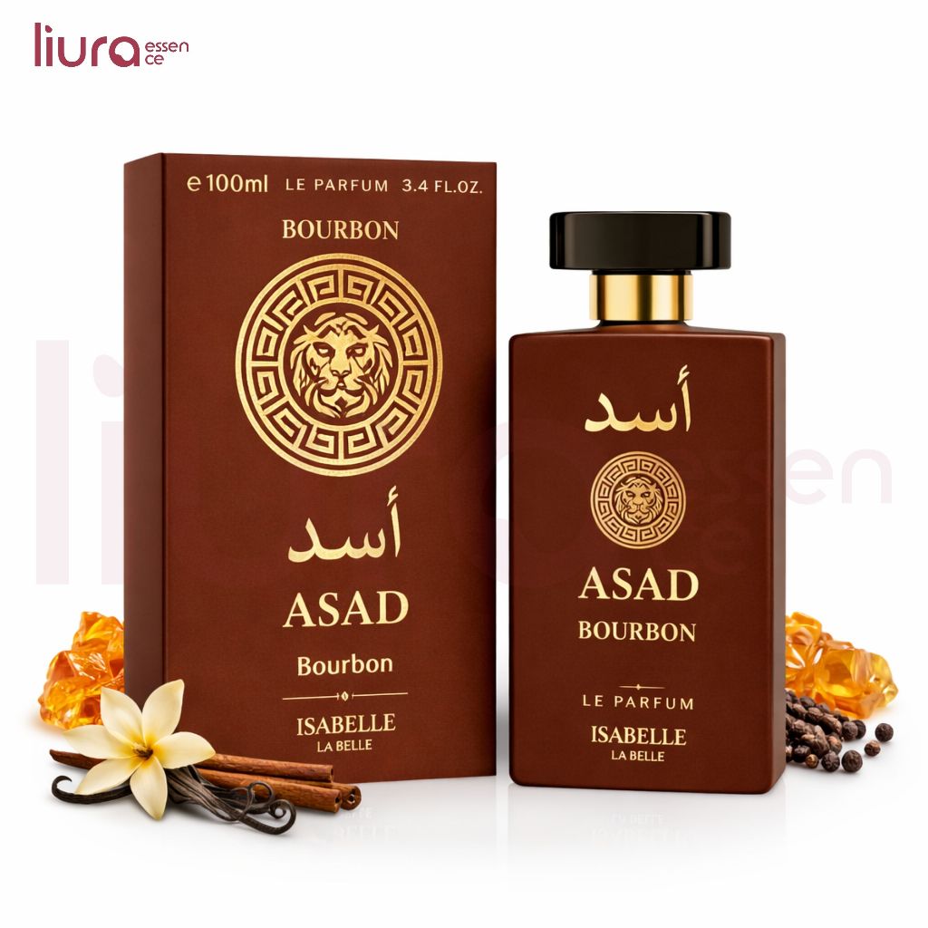 Perfume Masculino Amadeirado Asad Bourbon 100ml Isabelle La Belle