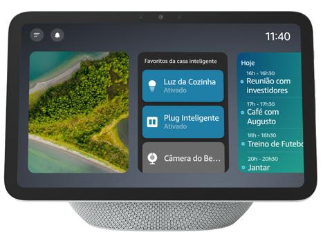 Amazon Echo Show 8 - Com novo design Tela vibrante HD de 87" Áudio espacial e Alexa - Com acesso Alexa+