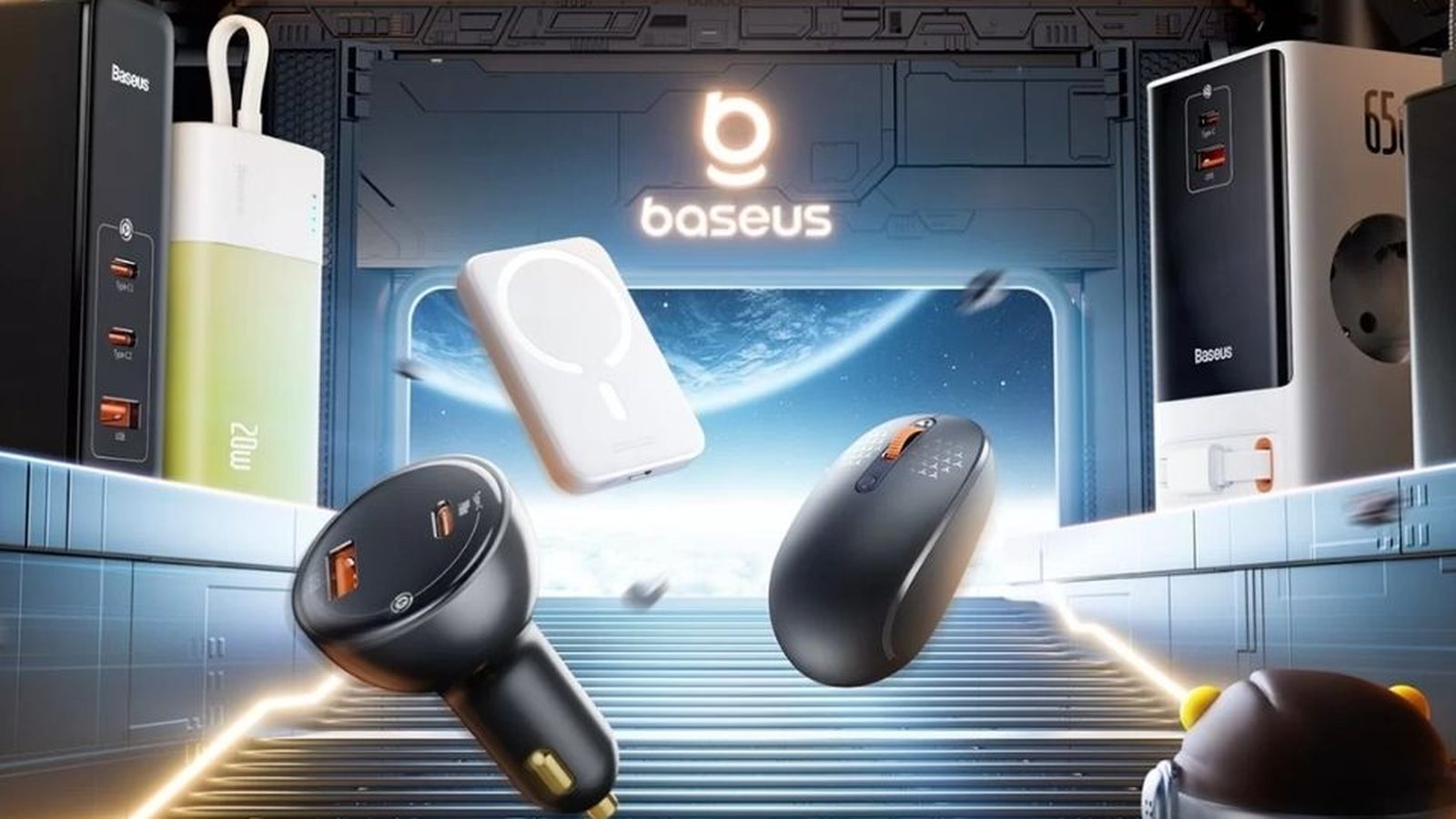 GANHE ATÉ R$30 OFF em Produtos Baseus
