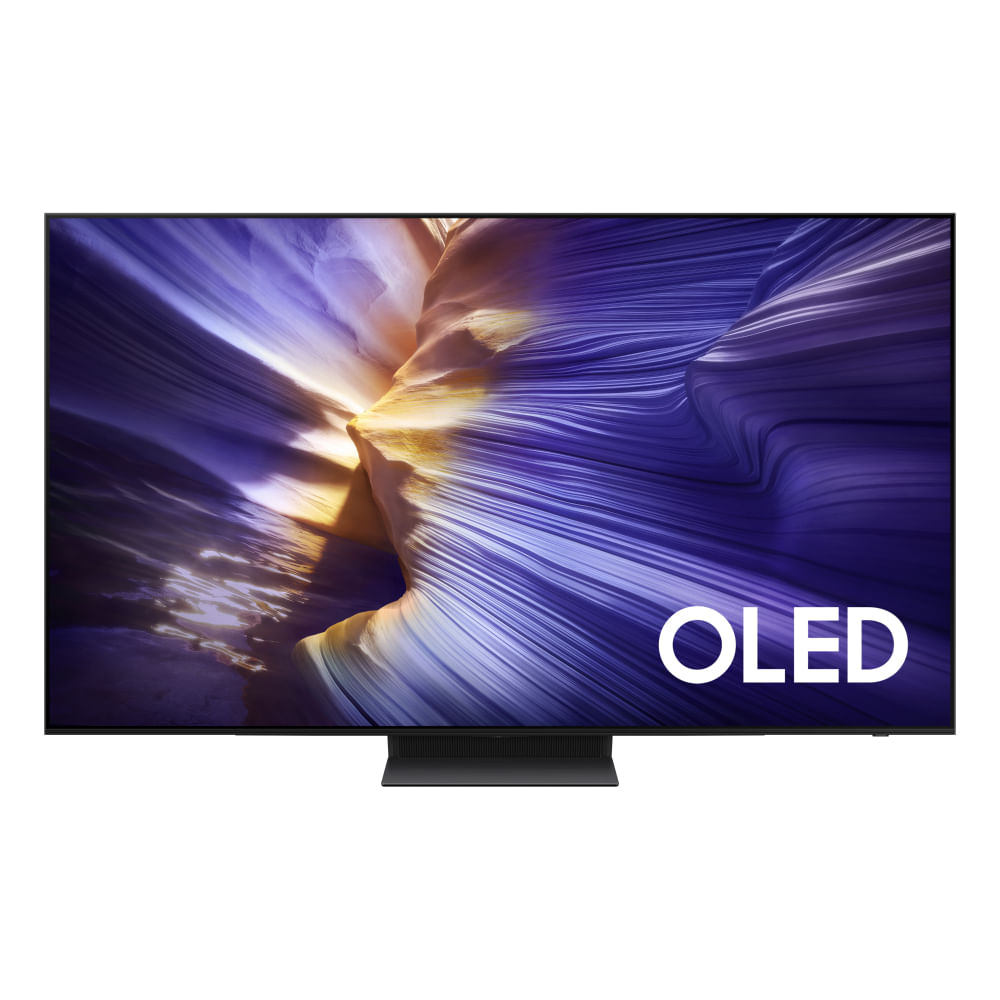 Samsung Vision AI TV 55" OLED 4K S90F Painel até 144hz Modo AI Dolby Atmos - QN55S90FAGXZD