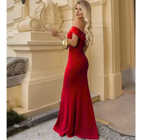 Vestido Longo Madrinha Festa Crepe Formatura Casamento Luxo