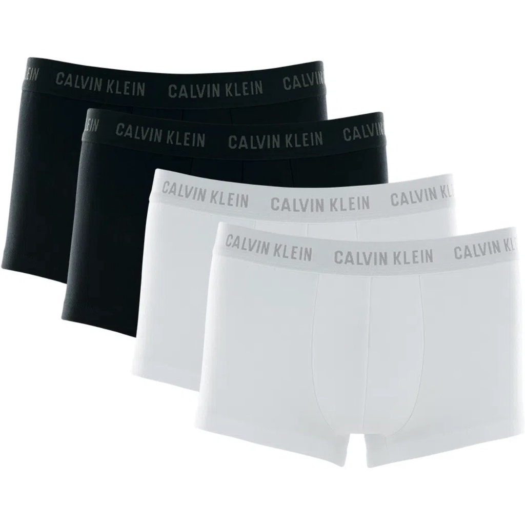 Kit com 4 Cuecas Boxer Cotton Calvin Klein