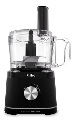 Multiprocessador Philco 5 em 1 1000W com Liquidificador 2,2L Preto PMP11A