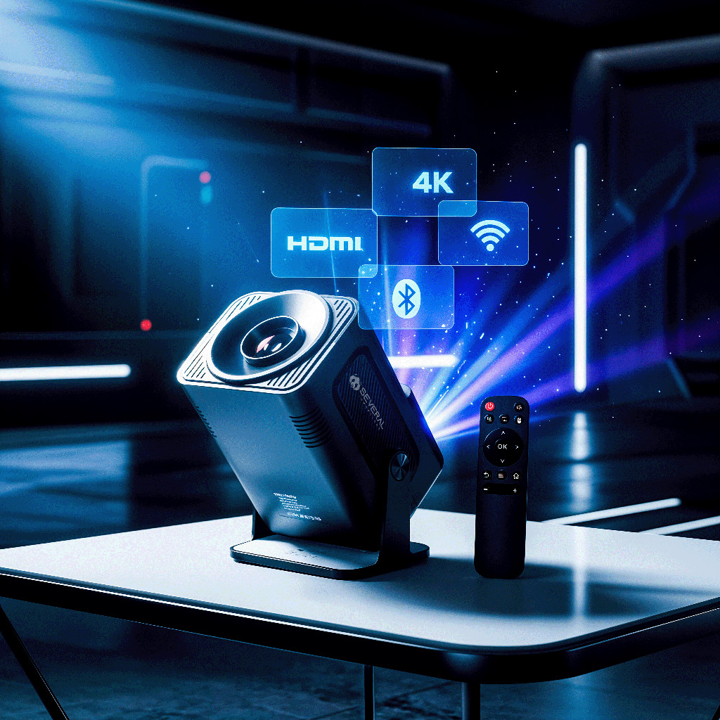 Projetor Portátil 4k Hd Android 11.0 Smart Wifi 5g Bluetooth